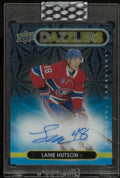2024-25 Upper Deck Clear Cut Dazzlers Rookie Autograph Lane Hutson Auto RC