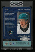 2024-25 Upper Deck Clear Cut Star Quest Macklin Celebrini Autograph Auto