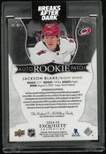 2024-25 Upper Deck Exquisite Collection Rookie Auto Patch RC Jackson Blake /53