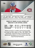 2024-25 Upper Deck Extended Series Young Guns Rookie Jakub Dobes RC