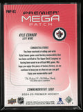 2024-25 Upper Deck Premier Commemorative Logo Mega Patch Kyle Connor 1/4