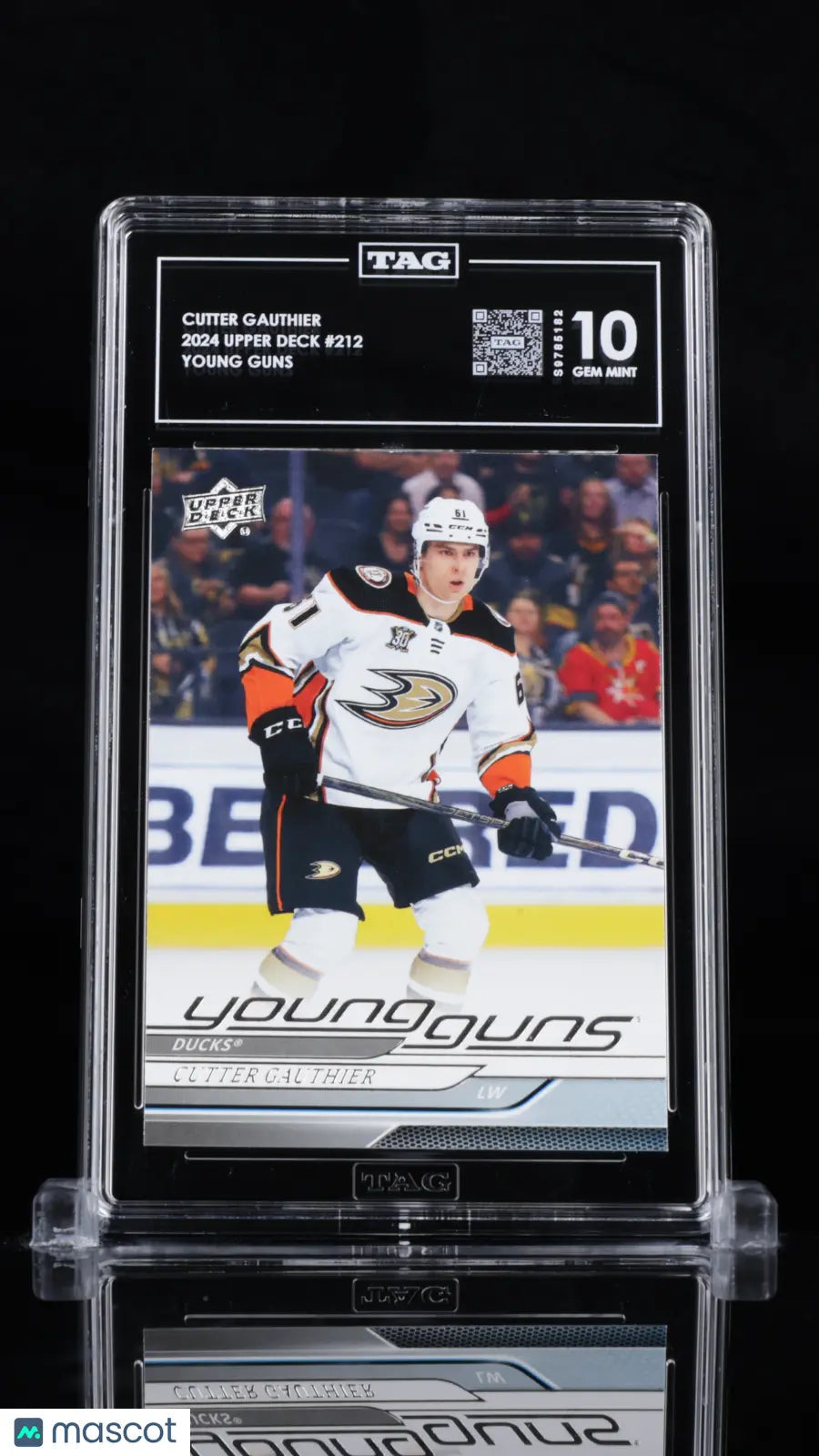 2024-25 Upper Deck Series 1 Cutter Gauthier Young Guns RC TAG 10