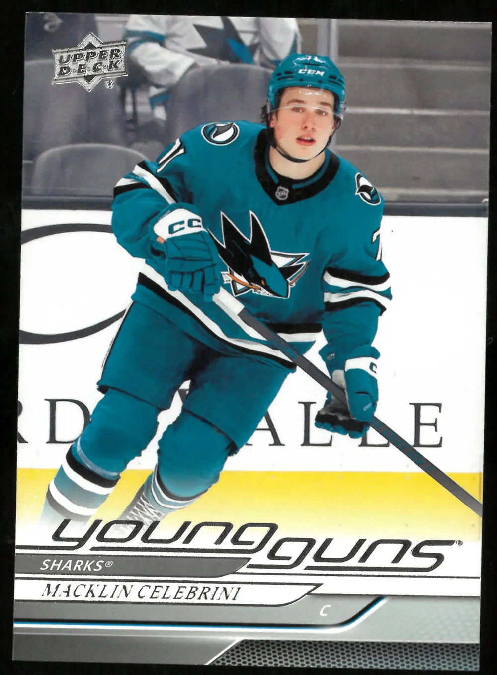 2024-25 Upper Deck Series 2 Young Guns Rookie Macklin Celebrini