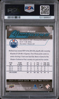 2024-25 Upper Deck Series Two Young Guns Renewed Connor McDavid #201 PSA 10