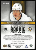 2024-25 Upper Deck The Cup Rookie Gear Patch Auto Rutger McGroarty /24