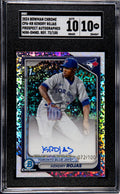 2024 Bowman Chrome Kendry Rojas Prospect Auto Mini Dmnd. Refractor SGC 10 /100