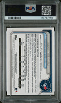 2024 Bowman Chrome Prospect Autographs Arjun Nimmala PSA 9