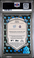 2024 Bowman Sterling Sterling Tek Autographs Dylan Crews /50 PSA 10
