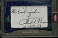 2024 Decisions Authentic Cut Signature Card Richard Nixon 1/2