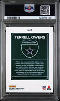 2024 Panini Donruss Downtown! Terrell Owens #8 PSA 8