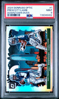 2024 Panini Donruss Optic Downtown Duos Lamb Prescott #1 PSA 9