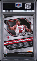 2024 Panini Prizm Black Cherry Blossom Dennis Rodman /20 PSA 10