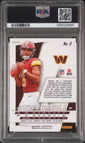 2024 Panini Prizm Football Prizm Flashback Rookie RC Jayden Daniels #8 PSA 10