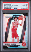2024 Panini Prizm Rookie Zaccharie Risacher RC Silver PSA 10