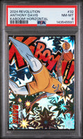 2024 Panini Revolution Kaboom! Horizontal Anthony Davis #32 PSA 8