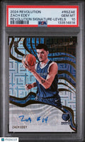 2024 Panini Revolution Revolution Signatures Zach Edey #RSZAE Levels PSA 10