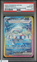 2024 Pokemon SCR EN-Stellar Crown Terapagos EX Special Illustration Rare PSA 10