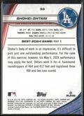 2024 Topps Bowman's Best Shohei Ohtani Purple Mojo /250