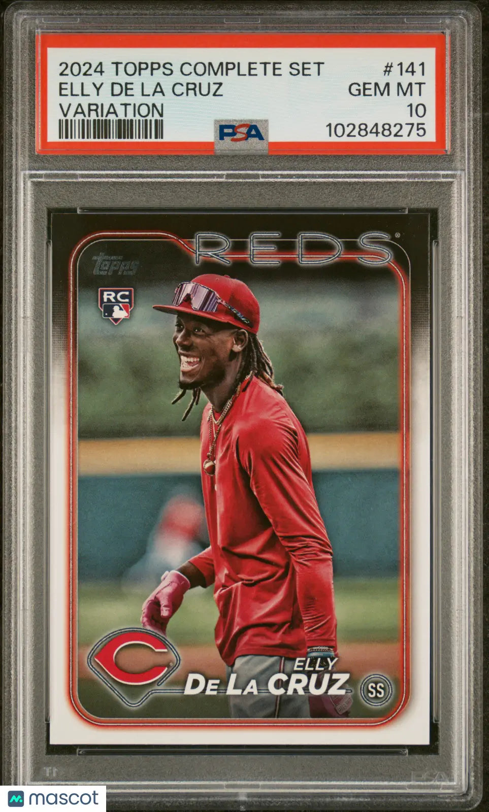2024 Topps Complete Set Elly De La Cruz RC Rookie #141 Variation PSA 10