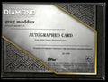 2024 Topps Diamond Icons Green Auto Greg Maddux /25