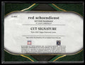 2024 Topps Diamond Icons Green Cut Signature Auto Red Schoendienst /3