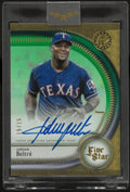 2024 Topps Five Star Autograph Adrian Beltre Auto Green /15