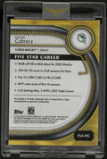 2024 Topps Five Star Autograph Miguel Cabrera Auto Purple /50