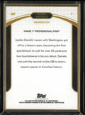 2024 Topps Now Rookie QB Jayden Daniels RC Gold Frame /99