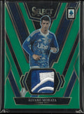 2025-26 Panini Select Select Swatches Alvaro Morata Patch Green /5
