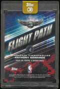 2025-26 Topps 3 basketball Gold Flight Path Anthony Edwards /10