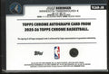 2025-26 Topps Chrome Autograph Joan Beringer Auto Green /99