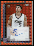 2025-26 Topps Chrome Basketball Orange Rookie Auto Nique Clifford /25