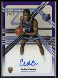 2025-26 Topps Chrome Basketball Purple Next Stop Signatures Rookie Auto Cedric Coward /75