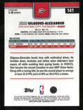 2025-26 Topps Chrome Shai Gilgeous-Alexander Horizontal /150 Blue Refractor