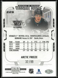 2025-26 UD O-Pee-Chee Platinum Marquee Arctic Freeze Rookie Michael Misa RC /99