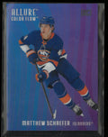 2025-26 Upper Deck Allure Matthew Schaefer Color Flow Blue-Purple RC Rookie