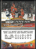 2025-26 Upper Deck Canvas Young Guns Rookie Beckett Sennecke RC