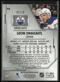 2025-26 Upper Deck Metal Universe Leon Draisaitl Green Autograph Auto /10