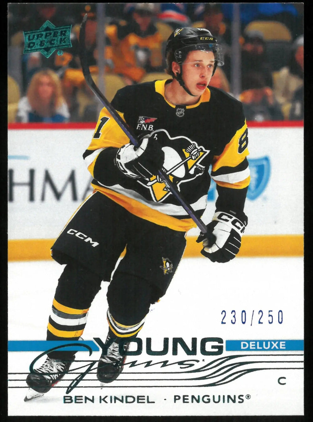 2025-26 Upper Deck Series 2 Ben Kindel Young Guns RC Deluxe /250