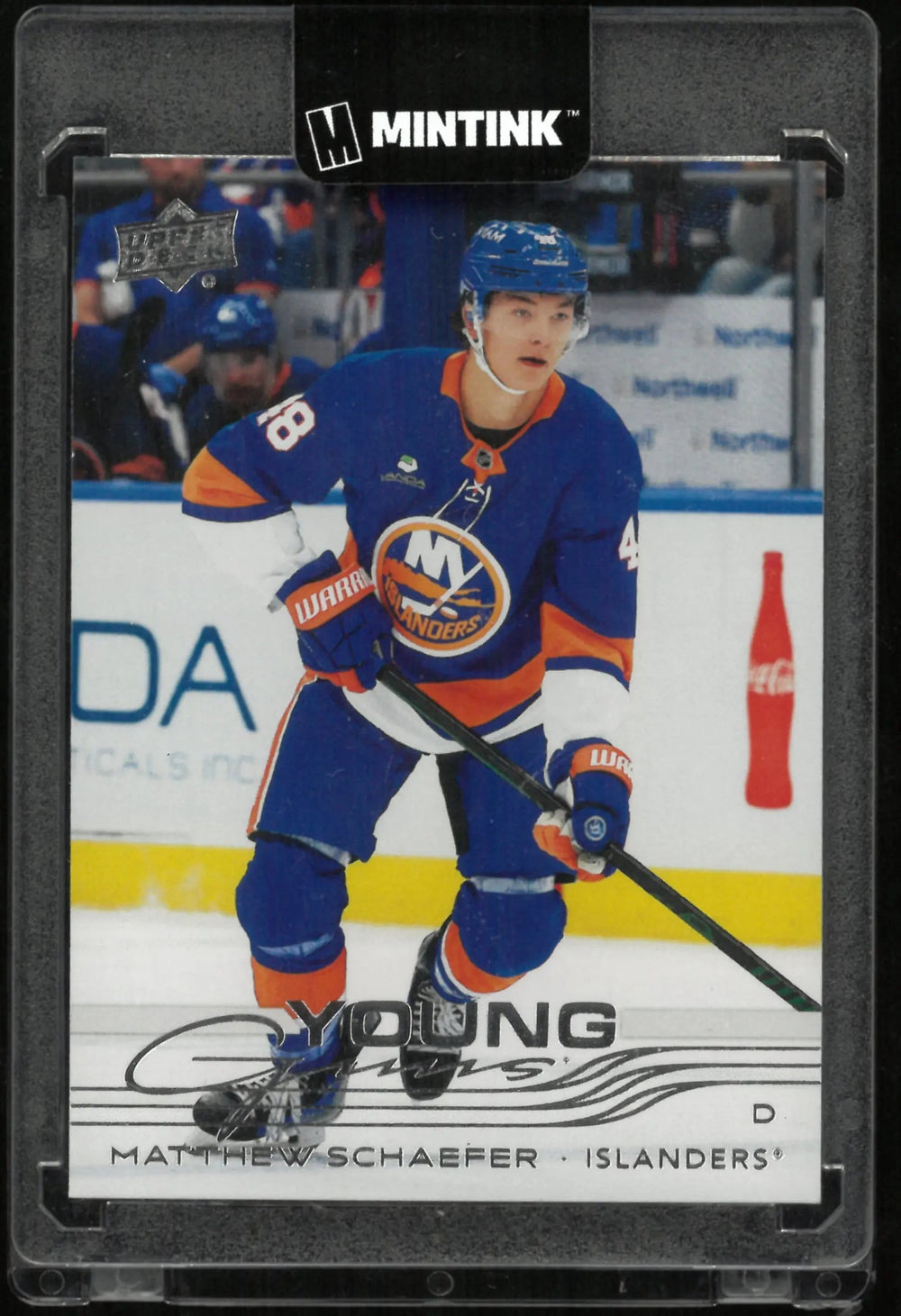 2025-26 Upper Deck Series 2 Young Guns Matthew Schaefer RC Rookie