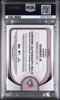 2025 Bowman Chrome Auto Patch Vladimir Guerrero JR. Super 1/1 PSA 8 Auto 10