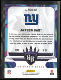 2025 Panini Donruss Gridiron Kings Jaxson Dart Rookie RC /100