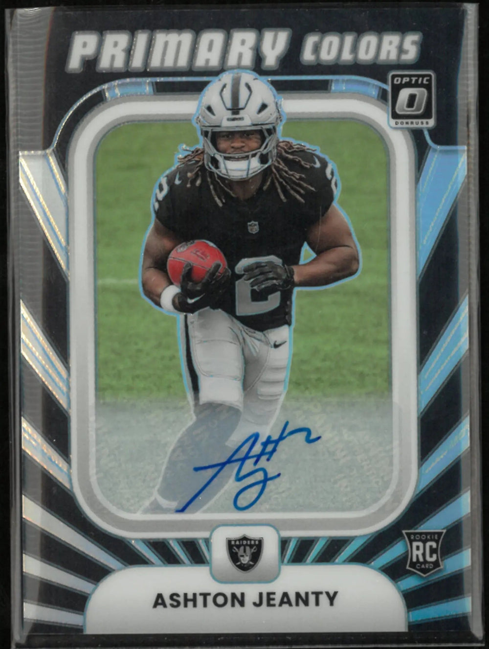 2025 Panini Donruss Optic Ashton Jeanty Autograph Rookie Card