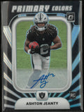 2025 Panini Donruss Optic Ashton Jeanty Autograph Rookie Card