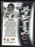 2025 Panini Donruss Optic Sunday Kings Brian Urlacher /25