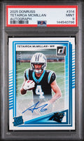 2025 Panini Donruss Rated Rookie Auto Tetairoa Mcmillan 4/199 /199 PSA 9