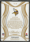 2025 Panini Flawless Diamond Justin Jefferson /15