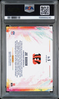 2025 Panini Prizm Football Color Blast Joe Burrow #5 PSA 10