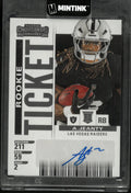 2025 Panini Select Rookie Ticket Ashton Jeanty Rookie RC