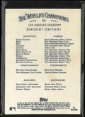 2025 Topps Allen & Ginter The World's Champions Shohei Ohtani